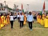 গলসির কৃষ্ণরামপুর মা মাটি মানুষ ক্লাব দ্বারা আয়োজিত এমপি কাপ ফুটবল টুর্নামেন্টের উদ্বোধন হলো